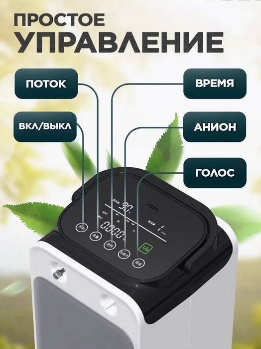 Кислородный концентратор, идентифицированный как модель 
Osako D-12 (т