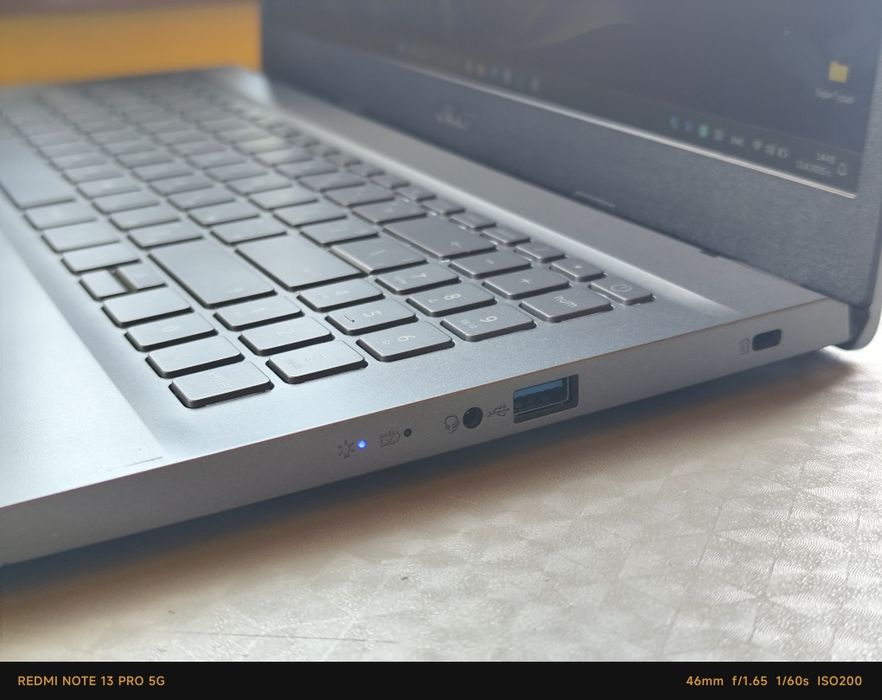 Acer Aspire 5 | i3‑1215U | 8GB RAM | SSD 512GB | Win 11 | Отличен Сив