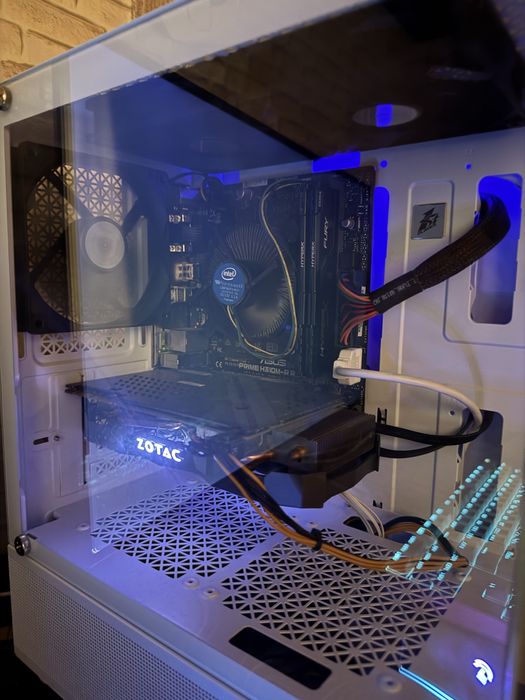 Геймърски компютър i3 9100f, 1070ti, 1TB SSD