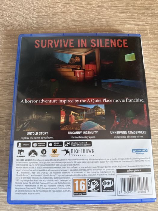 A quiet place PS5