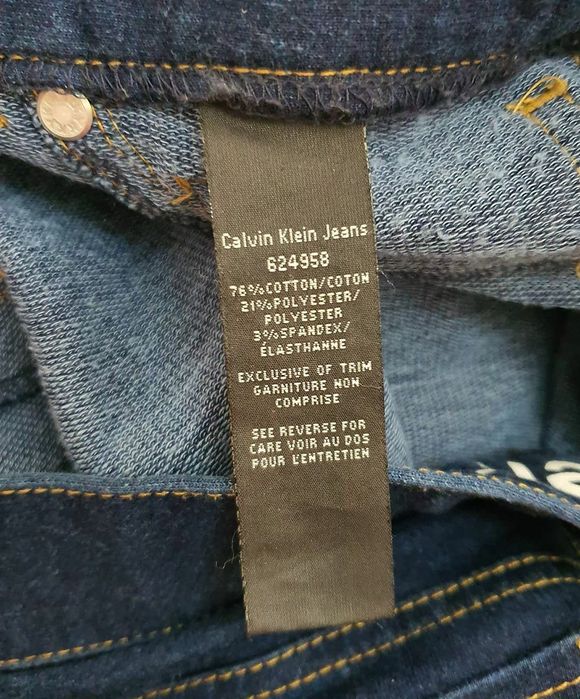 Blugi skinny cu talie înaltă Calvin Klein