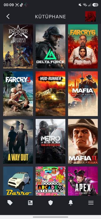 Steam аккаунт с играми