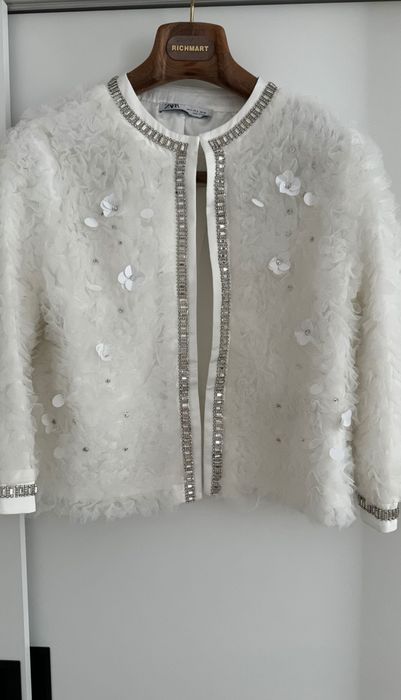 Бяло Сако(болеро) Zara