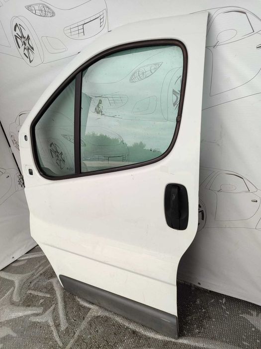 Ușă Față Stânga Opel Vivaro A Comercial Alb 93194149 2011 / [2001-2014] / (11Y)