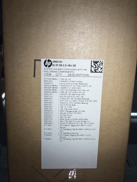 HP EliteDesk 8 Mini G1iN Ultra 7 Preț 3600 lei