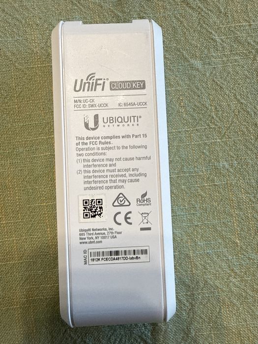 Ubiquity Unify Cloud Key