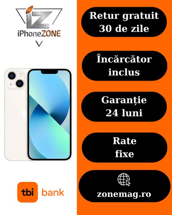 Iphone 14 Plus 128GB 100% Grad B Garantie 24 lumi rate zonemag.ro