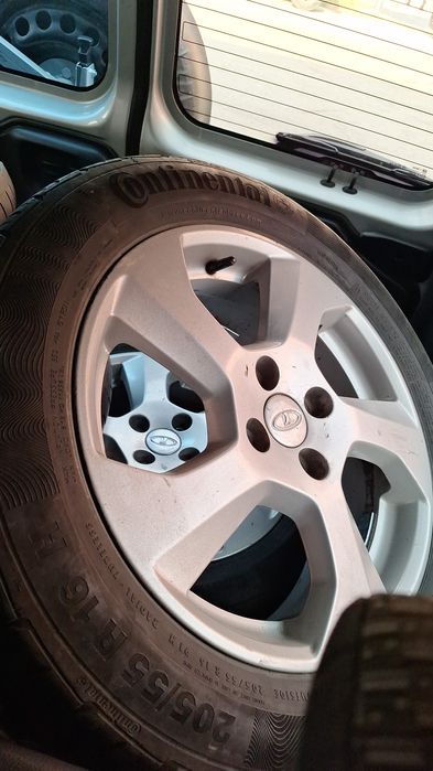 Титанка на ларгус на покрышки летний 16_205_55