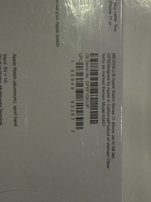 Apple Watch Series 11 GPS , 46mm