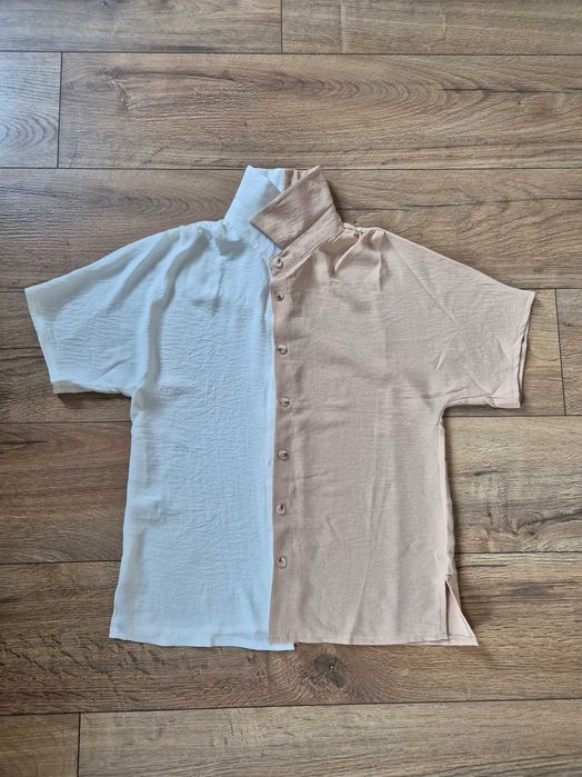 Двуцветна ефирна риза