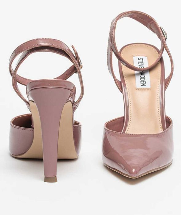 Pantofi de piele ecologica cu toc inalt Steve Madden
