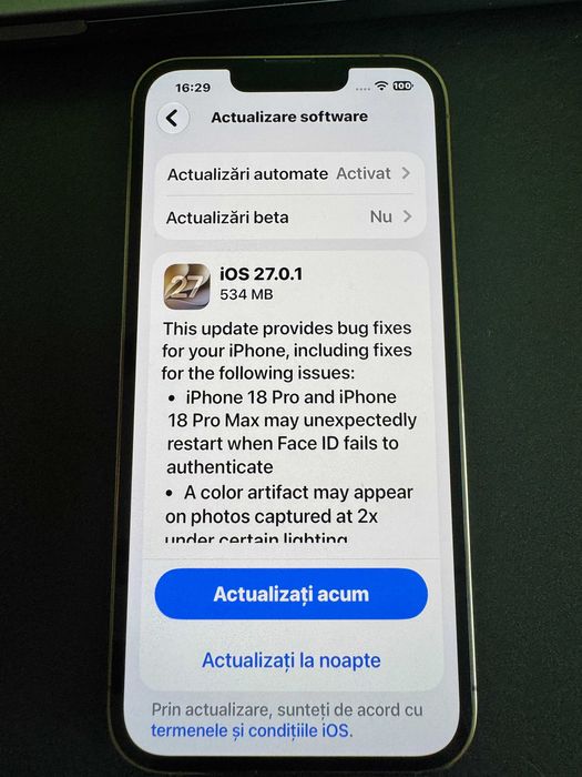 iPhone 13 Pro 256GB – impecabil (fără zgârieturi, ca nou), GOLD