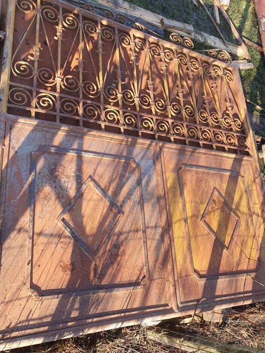 Porți din fier+ panouri gard