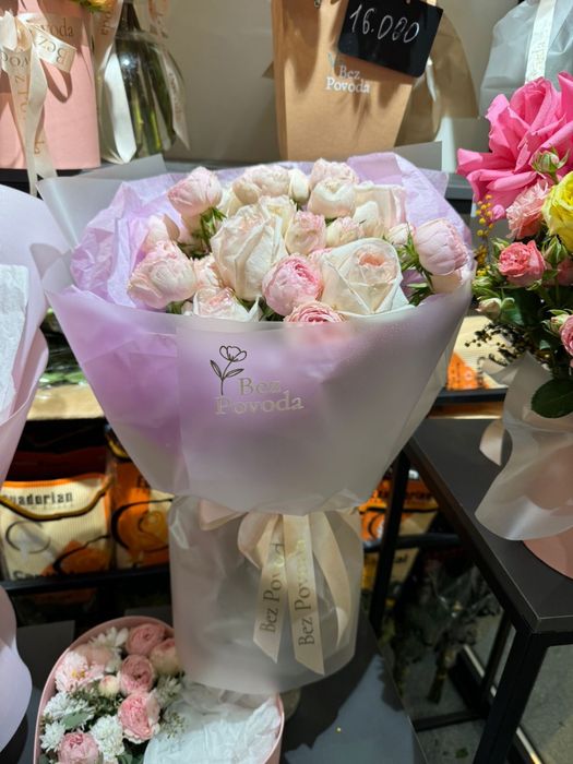 Цветы букет розы дешево