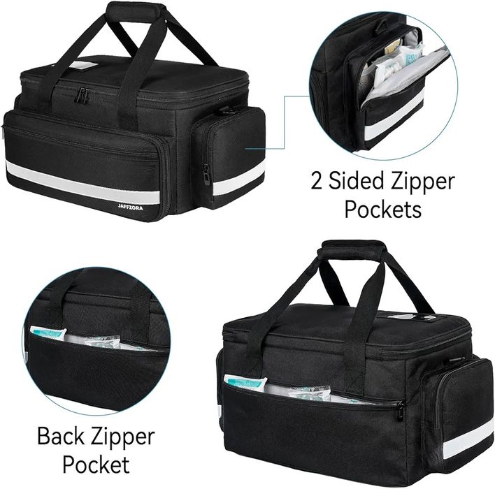 Geantă mare pentru trusa de prim ajutor, organizator medicamente