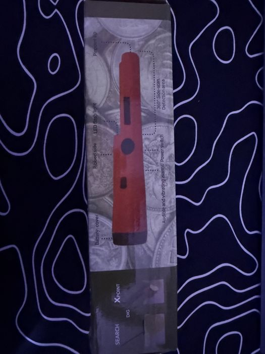 GP-Pointer металотърсач-като нов+кутия, калъф и каишка