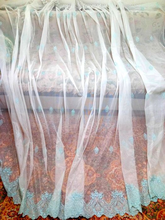 Комплект штор с тюлью