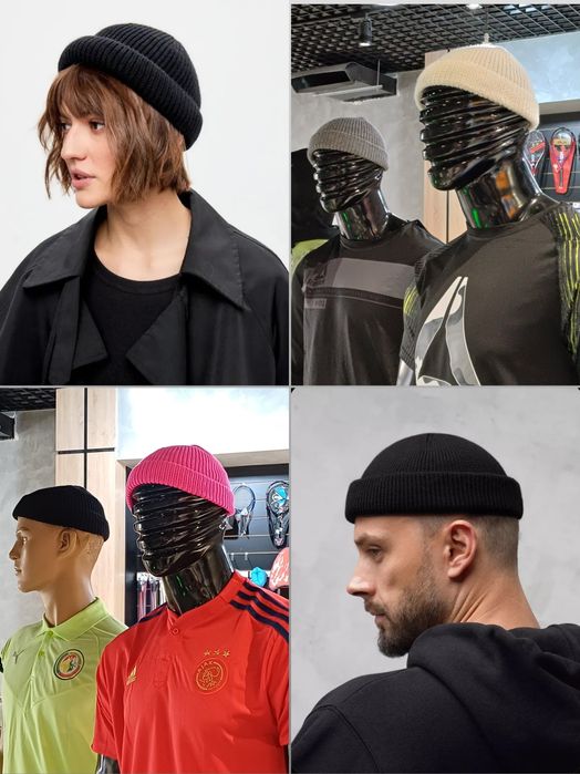 Шапки Бини мужские, женские в наличии и на заказ