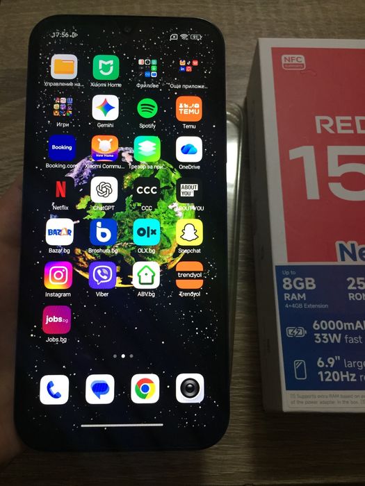 Redmi 15 c 8gb 256 gb