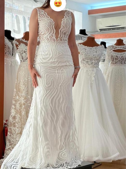 Rochie de mireasa marimea 38-40 inaltime 165 cm
