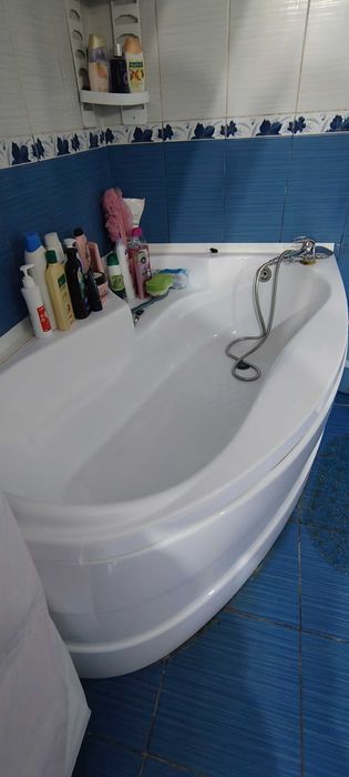 cada baie colt stanga cu baterie si masca