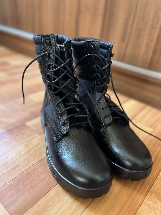 Летние, кожаные берцы