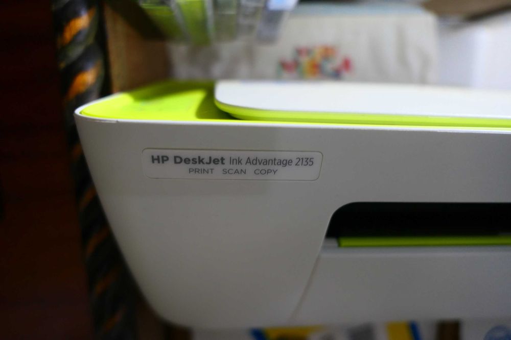 HP DeskJet Ink Advantage 2135 All-in-One Printer Scanner Imprimanta