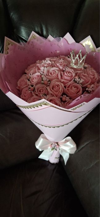 Buchete cu trandafiri din sapun