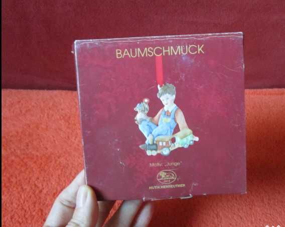 cadou rar Craciun portelan Rosenthal lucrat manual Germany 1980