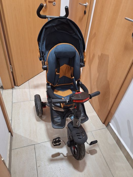 Tricicleta multifunctionala Coccolle Pianti True Blue