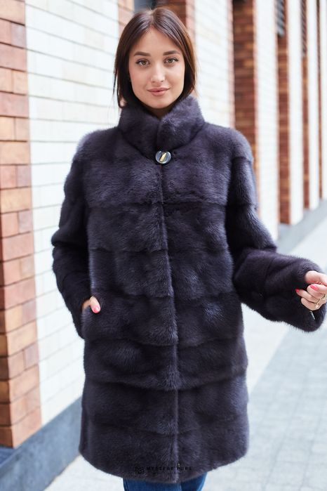 Шуба Норковая 100 см ( трансформер )