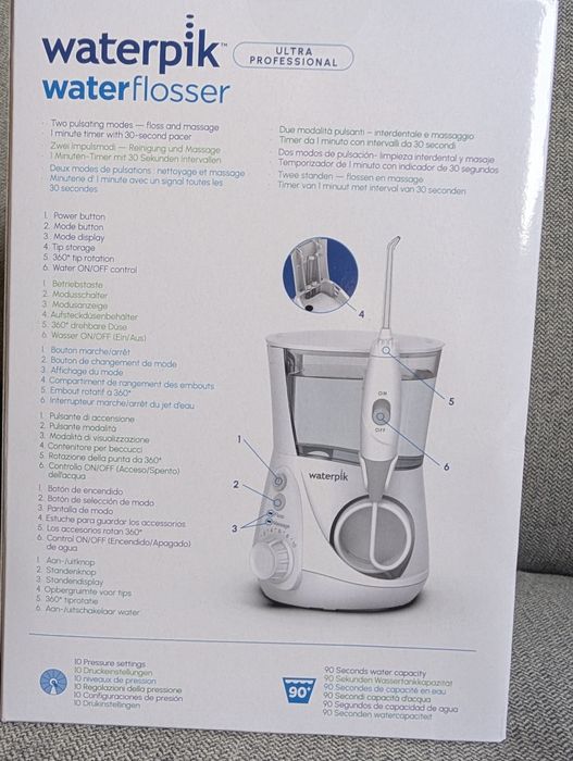 Waterpik Waterflosser Ultra Professional Nou Irigator Dus Bucal