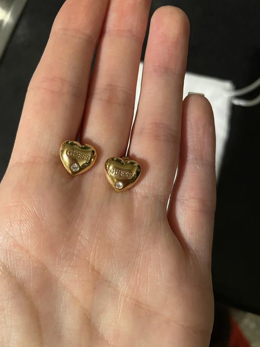 Обеци Guess Нови в златисто обици