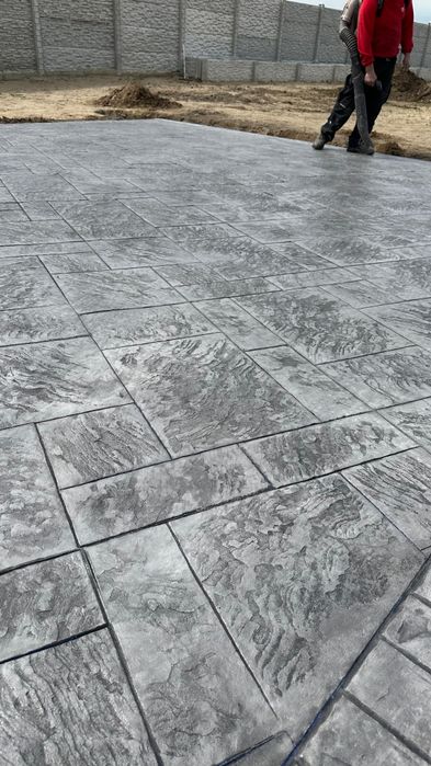 Beton amprentat Dâmbovița