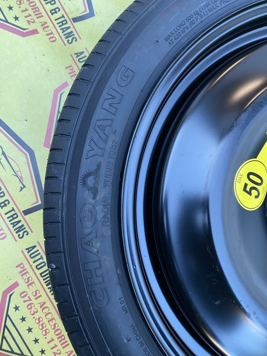 Roata rezerva slim OEM Volvo S90 V90 Xc90 125 80 18 p31680220