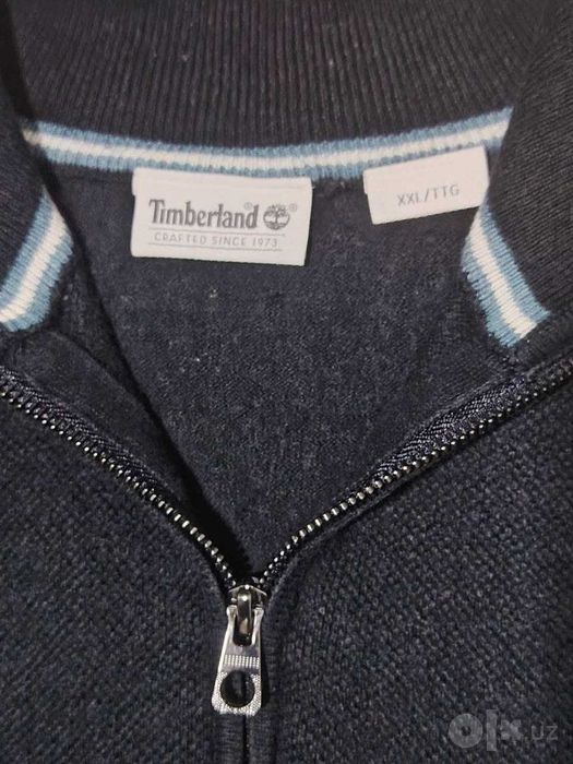 Timberland Оригинальный Свитер 48-50р. Кардиган на молнии.