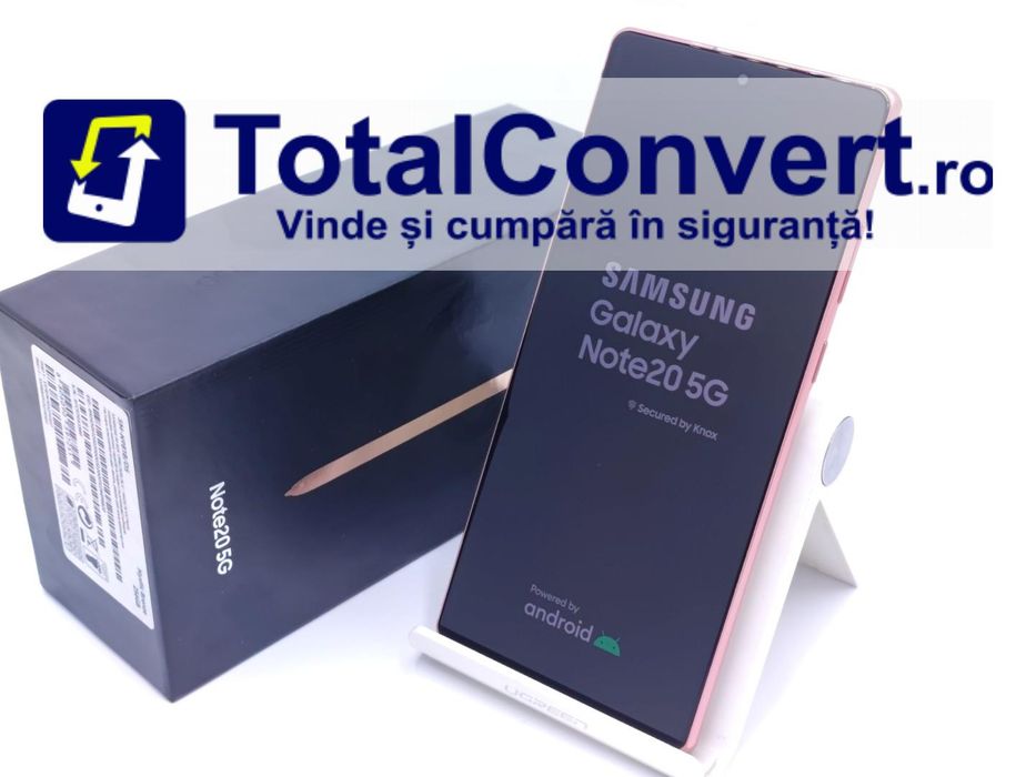 Samsung Note 20 5G 256GB Mystic Bronze 8GB, Garantie 24 luni | #D94562