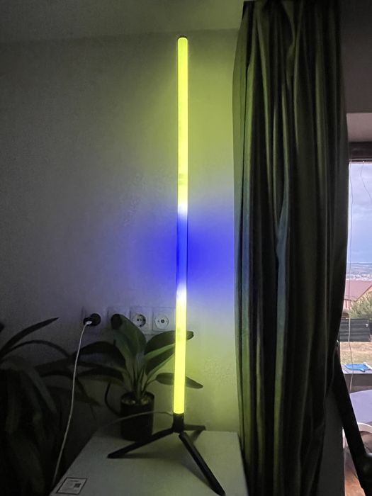 Lampa RGB de sol cu usb