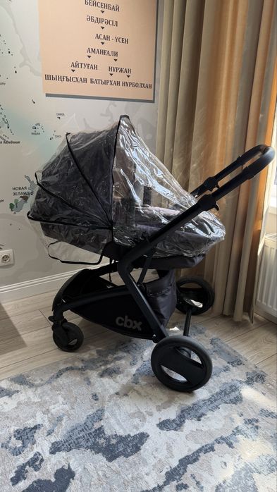 Коляска легкая, удобная, трансформер 2в1 Cybex flex