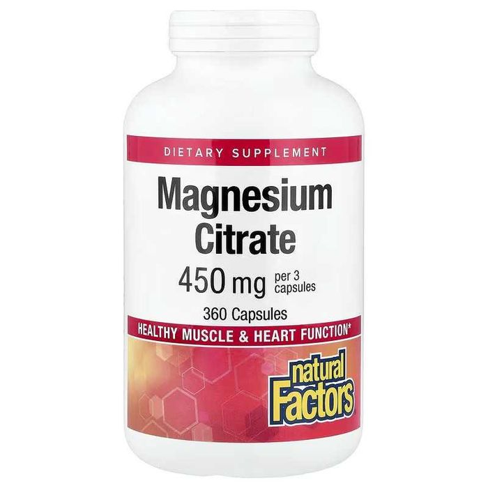 Natural FactorsMagnesium Citrate цитрат магния магний magniy