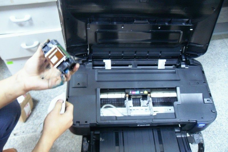 Ремонт, лазерных, струйных принтеров.