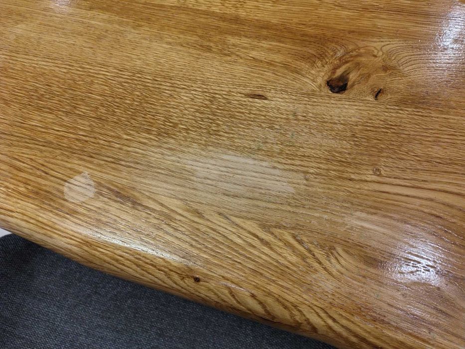 Кухненска маса ROSKILDE/ROSLEV 80x140 цвят нат.дъб/черно