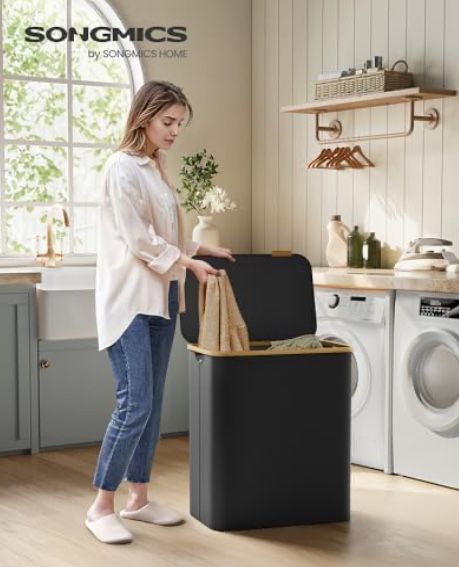 Кош за пране с 3 отделения - 150 литра