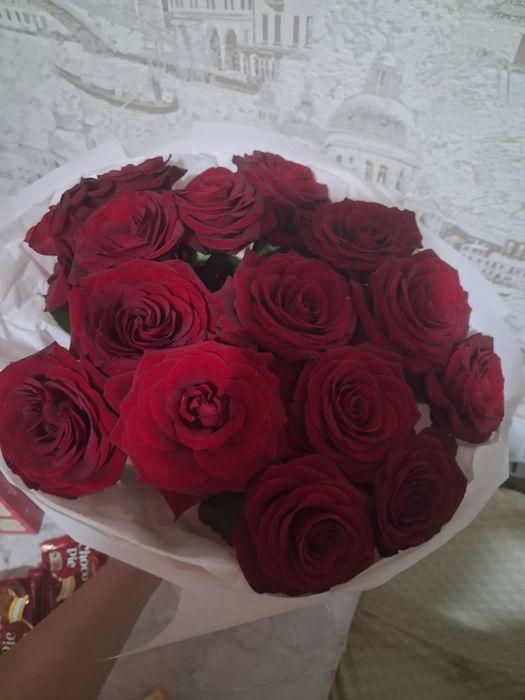 Букет цветы розы