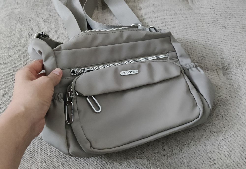 Сумка женская серая