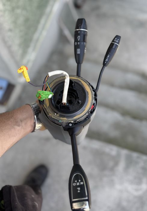 Лентов кабел, датчик ъгъл завиване, лостчета за Mercedes ML, GL, R