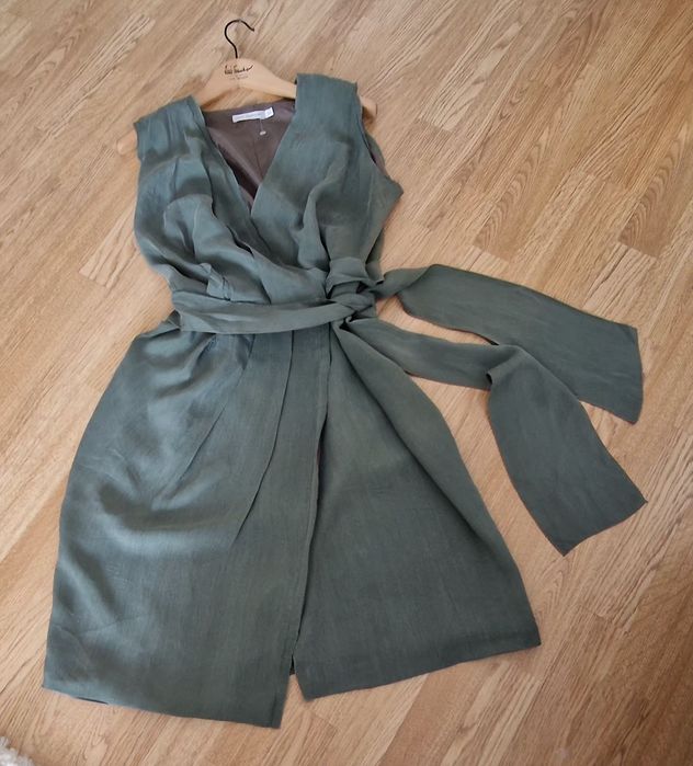 Rochie deosebită Ianis Chamalidy – Verde Olive – Mărimea 50