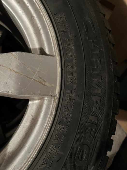 Зимняя резина с дисками 16R