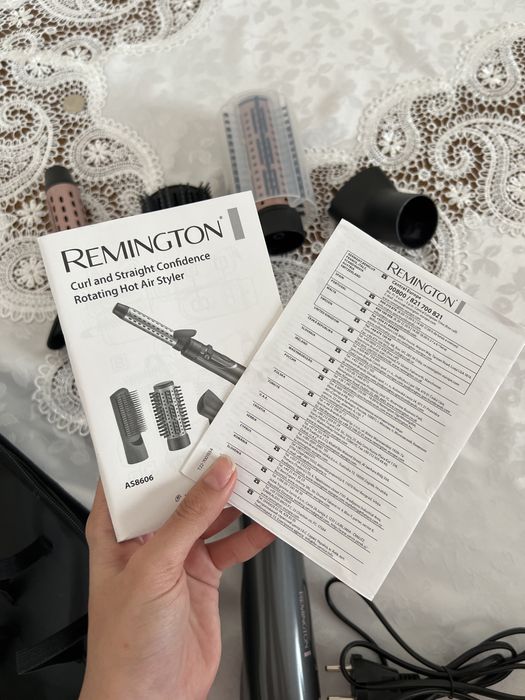 Remington curl & stright confidence. Фен-щётка для укладки волос.