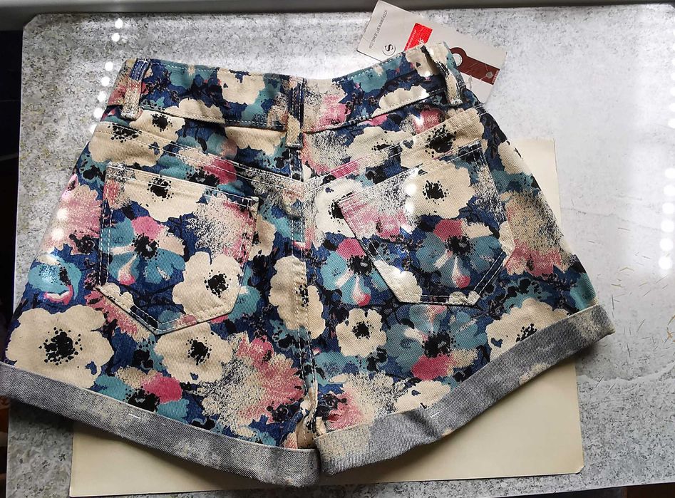 Модные шорты джинсовые, женские